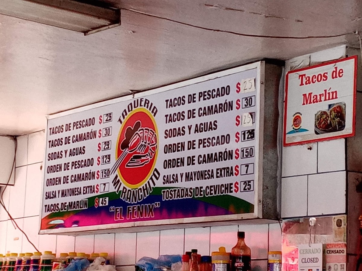 Tacos Mi Ranchito El Fenix Menu - Image 3